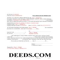 Completed Example - Release of Mortgage Page 1