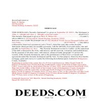 Scott County Completed Example of the Mortgage Form Page 1
