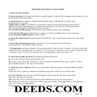 Warren County Promissory Note Guidelines Page 1