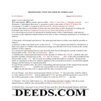 Scott County Completed Example of the Promissory Note Page 1