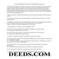 Halifax County Contract for Deed Guidelines Page 1