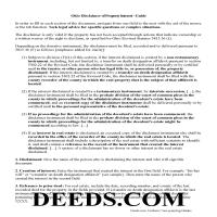 disclaimer deeds