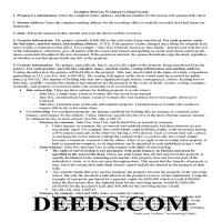 Polk County Special Warranty Deed Guide Page 1