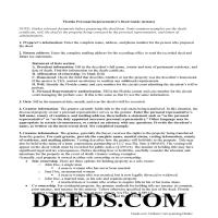 Escambia County Personal Representative Deed Guide Page 1
