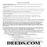 Levy County Correction Deed Guide Page 1