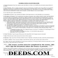 Lafayette County Notice to Owner Guide Page 1