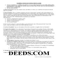 Escambia County Notice of Nonpayment Guide Page 1