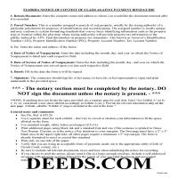 Polk County Notice of Contest of Claim Against Payment Bond Guide Page 1