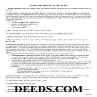 Polk County Notice of Lien Prohibition Guide Page 1