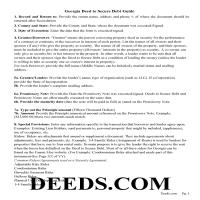Terrell County Deed to Secure Debt Guidelines Page 1
