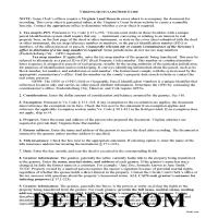 Washington County Quit Claim Deed Guide Page 1
