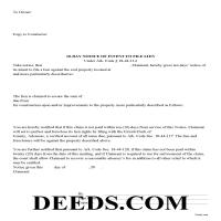 Notice of Intent to File Form Page 1
