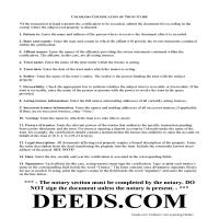 Dolores County Certificate of Trust Guide Page 1
