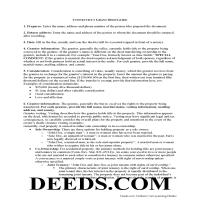 New Haven County Grant Deed Guide Page 1