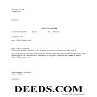 Sussex County Trustee Deed Form Page 1