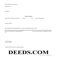 Kent County Grant Deed Form Page 1