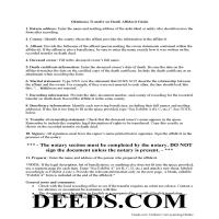 Transfer on Death Affidavit of Acceptance Guide Page 1