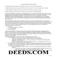 Warranty Deed Guide Page 1