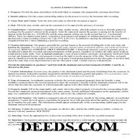 Coffee County Easement Deed Guide Page 1