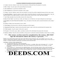 Verified Statement of Lien Guide Page 1