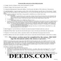 Declaration of Lien Rights Guide Page 1