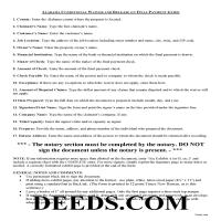 Conditional Lien Waiver on Final Payment Guide Page 1