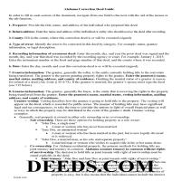 Pickens County Correction Deed Guide Page 1