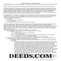 Warranty Deed Guide Page 1