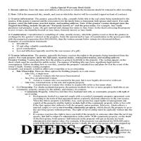 Special Warranty Deed Guide Page 1