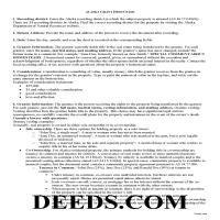 Wade Hampton Borough Grant Deed Guide Page 1