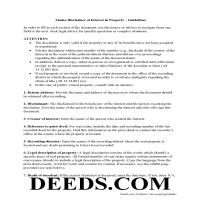 Disclaimer of Interest Guide Page 1