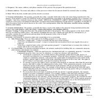 Greenlee County Quit Claim Deed Guide Page 1