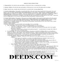 Cochise County Grant Deed Guide Page 1