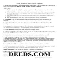 Greenlee County Disclaimer of Interest Guide Page 1