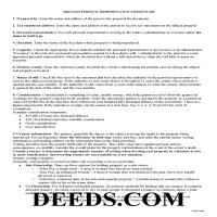 Personal Representative Deed Guide Page 1