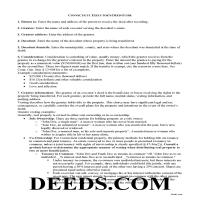 New London County Executor Deed Guide Page 1
