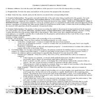 Hancock County Special Warranty Deed Guide Page 1