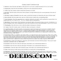 Houston County Assent to Devise Guide Page 1