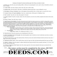 Troup County Interim Lien Waiver and Release Guide Page 1