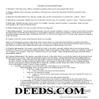 Correction Deed Guide Page 1