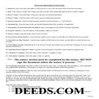 Nelson County Discharge of Lien Guide Page 1