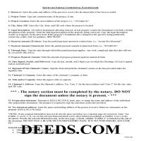 Pulaski County Partial Conditional Lien Waiver Guide Page 1