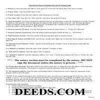 Meade County Final Conditional Lien Waiver Guide Page 1