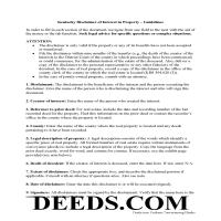 Owsley County Disclaimer of Interest Guide Page 1
