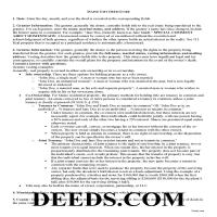 York County Gift Deed Guide Page 1