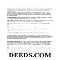 Mcleod County Correction Deed Guide Page 1