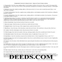 Grenada County Trustee Deed Guide Page 1