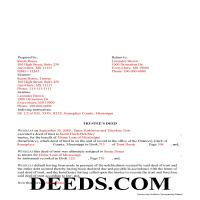 Chickasaw County Completed Example of the Trustee Deed Document Page 1