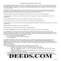Lowndes County Administrator Deed Guide Page 1