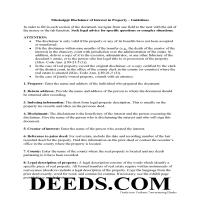 Clarke County Disclaimer of Interest Guide Page 1